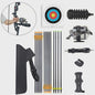 DIY Handboog Set met Pijl en Boog, 40 lbs, Inclusief Doelwit, Armbeschermer en Visserijmolen