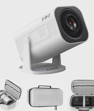 XGODY 4K Mini Projector: Android 11, 12000 Lumens, Dual WiFi6 & Bluetooth 5.4