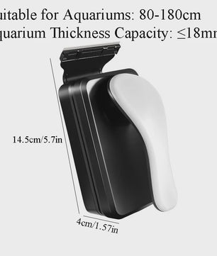 Sterke Magnetische Aquarium Glasreiniger met Antislip Handvat - Algenverwijderaar voor Vis Tanks en Glas