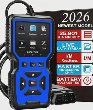 V519 Professionele OBD2 Scanner: Auto Diagnose Tool met Real-time Data & Foutcode Lezen/Wissen