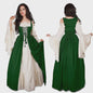 Middeleeuwse Jurk Dames - Vintage Ierse Kostuum voor Cosplay, Feest & Dans