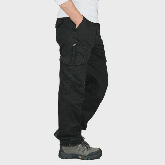 Heren Cargo Broek - Comfortabele Outdoor & Wandelbroek met Meerdere Zakken