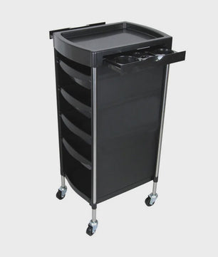 Professionele Kapsalon Trolley met 6 Lades - Grote Capaciteit & Mobiel
