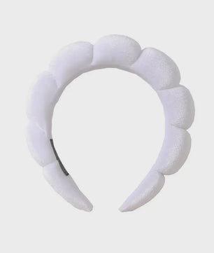 Cosmetische Puffy Hoofdband en Polsbandjes Set - Microfiber voor Gezichtswas & Make-up