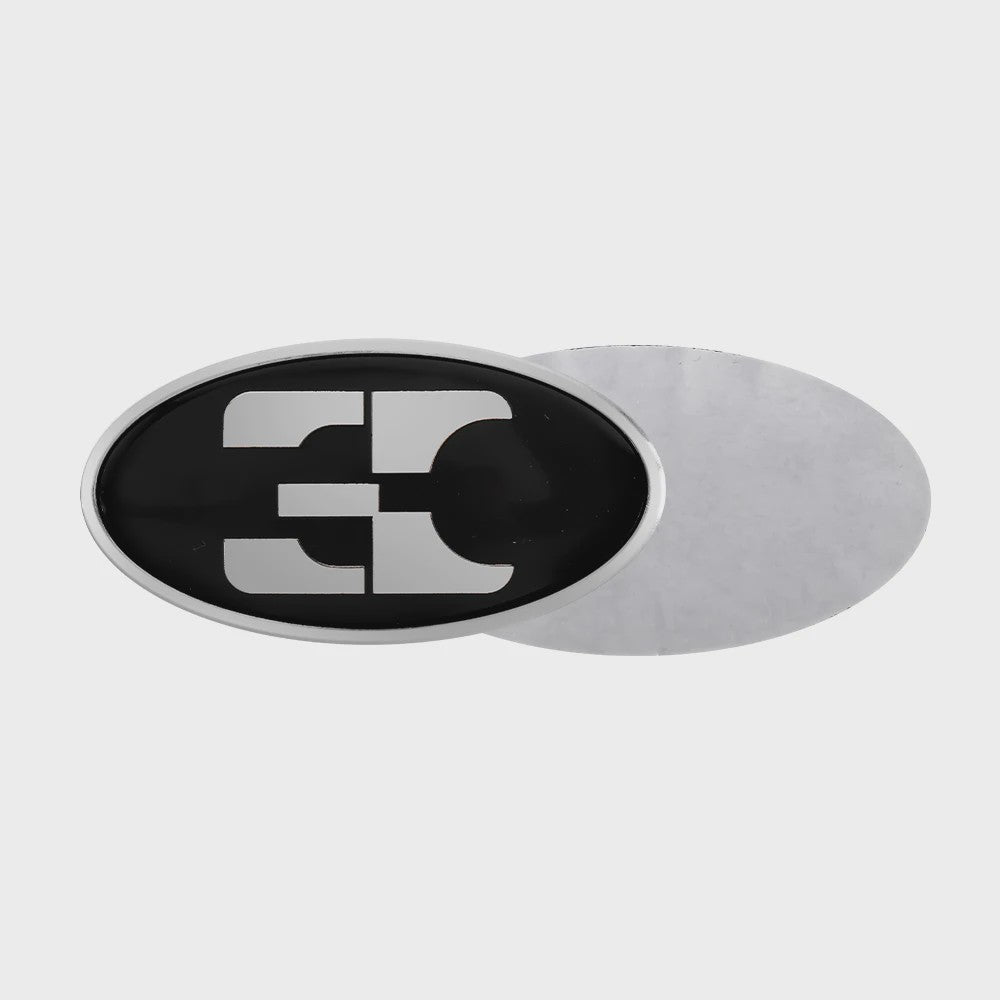Stuurwiel Embleem Badge Sticker voor KIA Modellen (6.1x3.2cm)