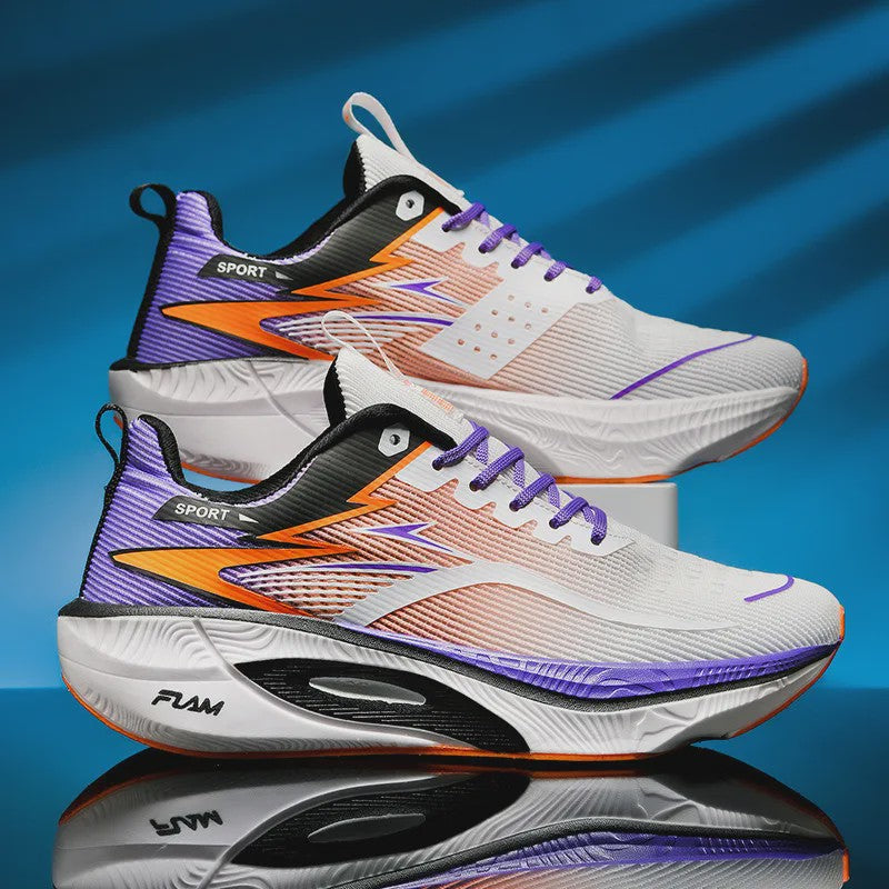 Marathon Hardloopschoenen met Carbon Board en Luchtkussen - Ademend & Lichtgewicht