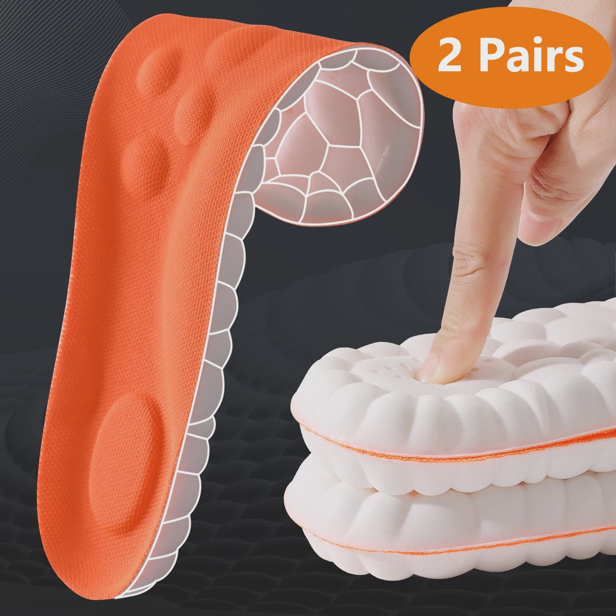 Latex Sportzolen - Zachte Hoge Elasticiteit, Ademend & Schokabsorberend met Voetboogondersteuning