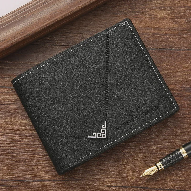 Slanke Heren Portemonnee: RFID-blokkerend, Minimalistisch Creditcardhouder & Geldclip