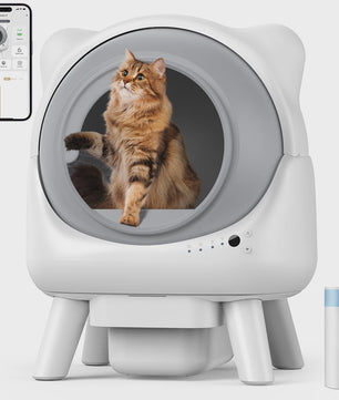 Automatische Kattenbak X1 Zelfreinigend met App Bediening & 10-Laags Veiligheidssysteem