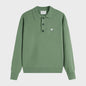 Dames Gebreide Poloshirt met Omvouwbare Kraag en Hartje - Comfortabel & Ademend