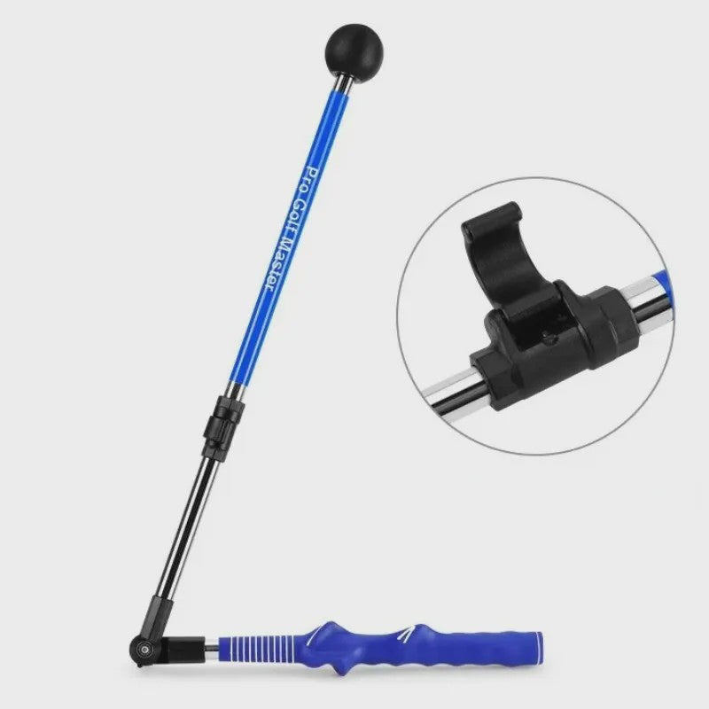 PGM Golf Swing Trainer - Verstelbare Lengte & Hoek voor Beginners (Links/Rechts)