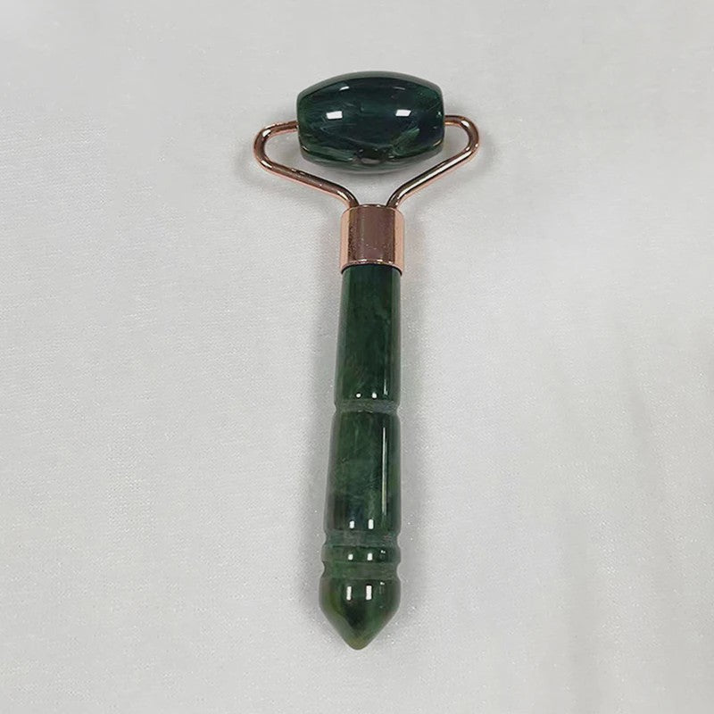 Jade Gezichtsroller & Gua Sha Tool - Natuursteen Massage voor Huidverjonging & Facelift