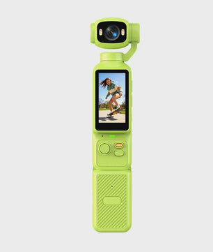4K Handheld Gimbal Actiecamera met 180° Draaibare Lens - Anti-shake Pocket Vlog Camera
