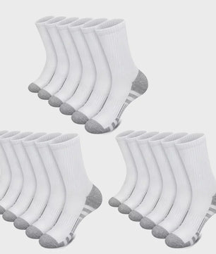 Heren Sportsokken (10/30 paar) - Ademend, Zweetabsorberend & Comfortabel voor Zomer & Sport