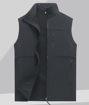 Heren Softshell Gevoerd Vest - Waterdicht, Winddicht & Warm