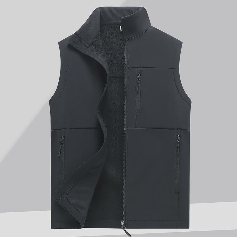 Heren Softshell Gevoerd Vest - Waterdicht, Winddicht & Warm