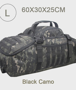 LQARMY Tactische Rugzak 45L/80L - Molle Systeem, Waterafstotend, Ideaal voor Camping, Reizen & Sport