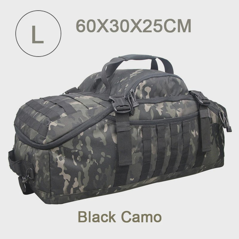LQARMY Tactische Rugzak 45L/80L - Molle Systeem, Waterafstotend, Ideaal voor Camping, Reizen & Sport