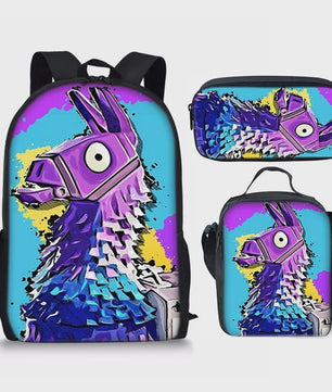 Fortnite Schooltas Set: Rugzak, Pennenhouder & Lunchtas voor Kinderen