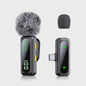 Draadloze Lavalier Microfoon Set met LED Display - Plug & Play voor Content Creators