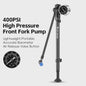 WEST BIKING Hoge Druk Fiets Pomp 300/400PSI met Manometer - Draagbaar voor Voorvork