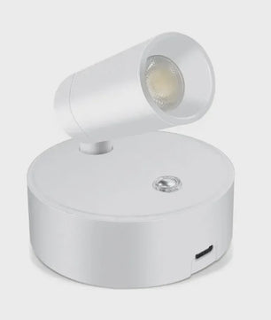 Draadloze LED Wandlamp met Magneet - Oplaadbaar via USB, Dimbare Leeslamp met Touch Switch