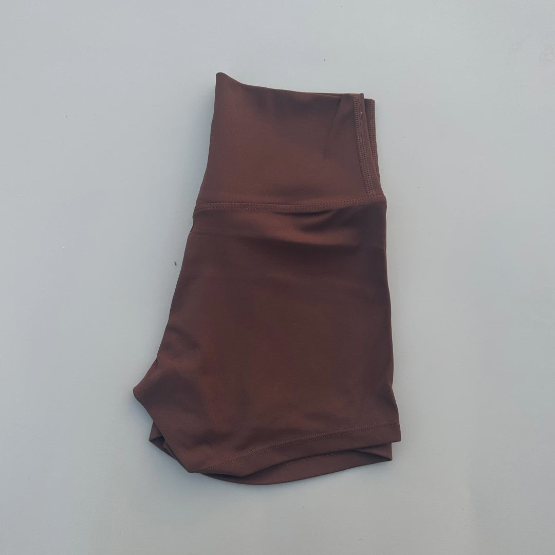 Hoge Taille Compressie Sportshorts voor Dames - Squat Proof & Zacht