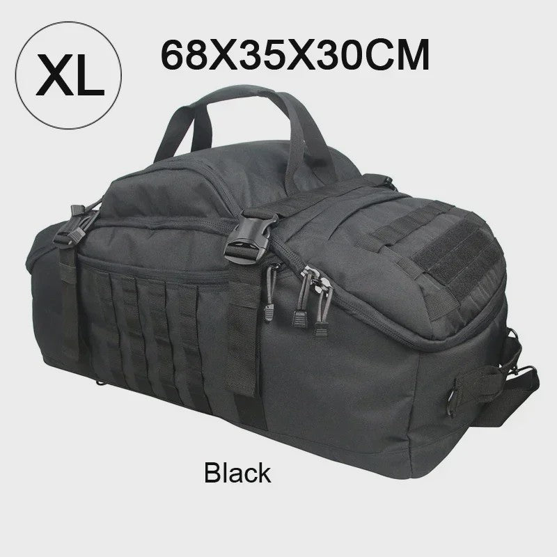 Multifunctionele Duffle Bag Rugzak 25L/45L/80L - Waterdicht, Tactisch & Outdoor