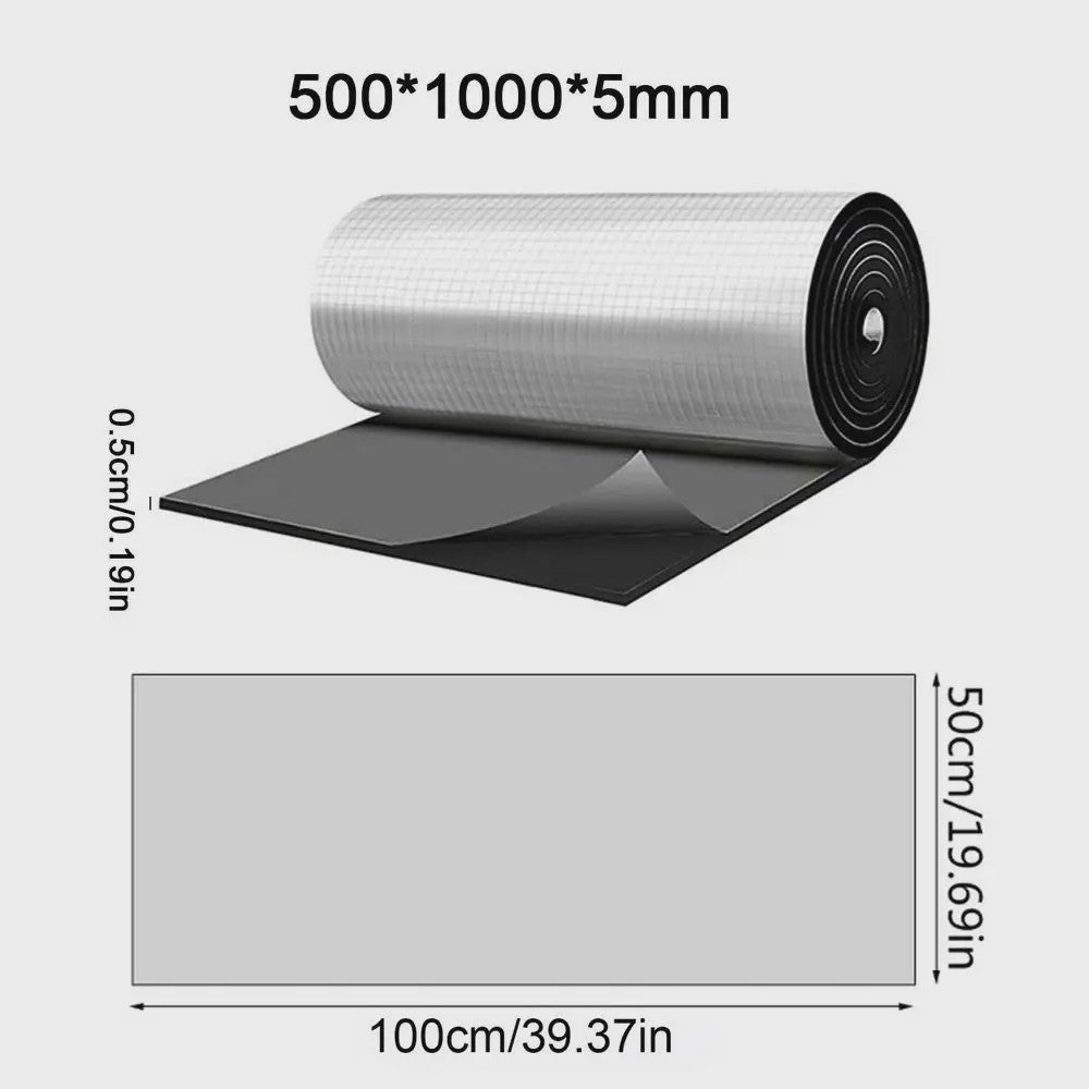 Zelfklevende Aluminium Folie Isolatie Rol - Warmte- & Geluidsisolatie