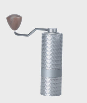 Professionele Handmatige Koffiemolen - CNC Roestvrij Staal, Diamant Verstelbaar