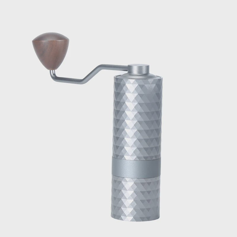 Professionele Handmatige Koffiemolen - CNC Roestvrij Staal, Diamant Verstelbaar