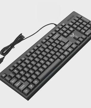RGB Gaming Toetsenbord met Mechanisch Gevoel - 104 Toetsen, Bedraad, Waterdicht