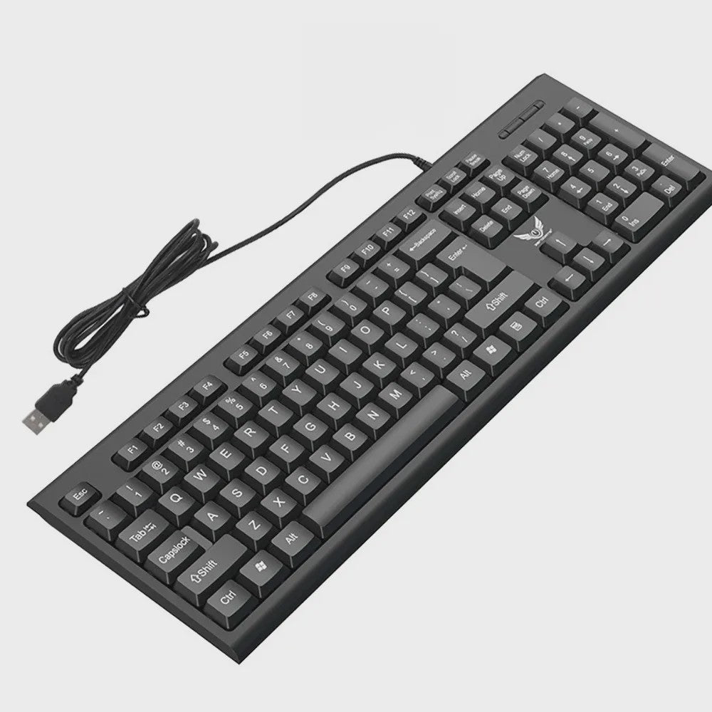 RGB Gaming Toetsenbord met Mechanisch Gevoel - 104 Toetsen, Bedraad, Waterdicht