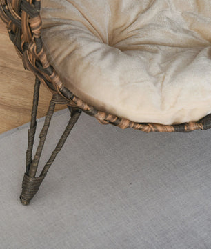 Ronde Rotan Kattenmand met Kussen - Stijlvol en Comfortabel Huisje