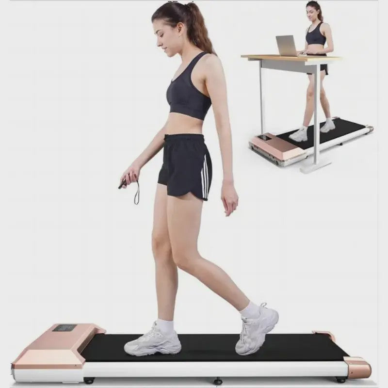 Superun Loopband 80CM Onder Bureau - 2.2PK Krachtige & Stille Loopband voor Thuis & Kantoor