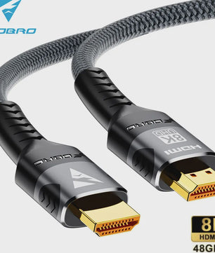 8K HDMI 2.1 Kabel - Ultra High Speed 48Gbps, 4K@120Hz, HDR voor PS5, PC, TV