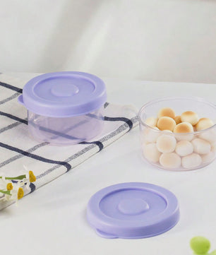 Set van 6 Baby Voeding Bewaarcontainers - PP Materiaal, Stoombaar & Lekvrij, Stapelbare Organizer