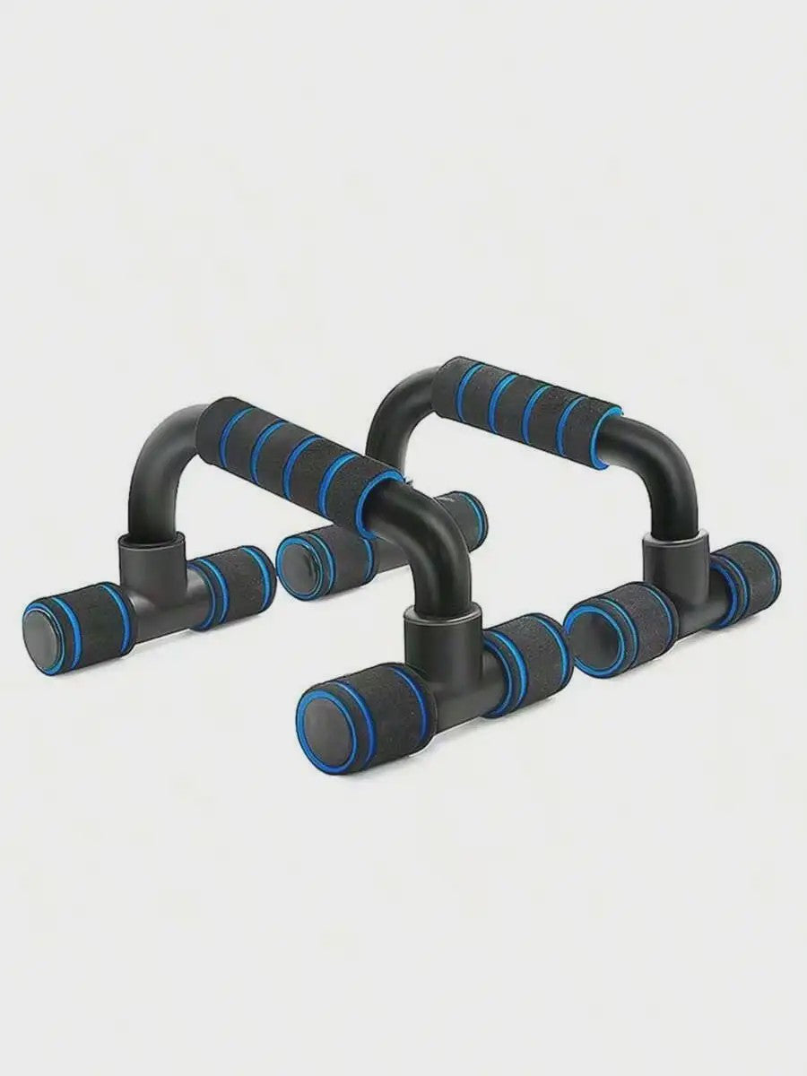 7-delige Home Workout Set: Springtouw, Handknijper, Push-up Bars & Buikroller