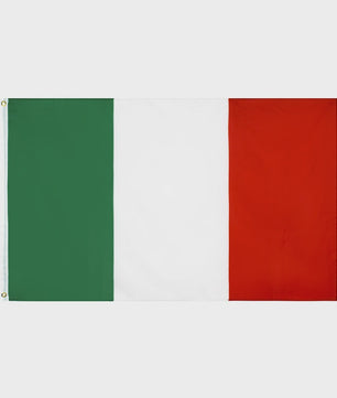 Italiaanse Vlag 90x150cm - Polyester - Groen Wit Rood - Feest & Decoratie