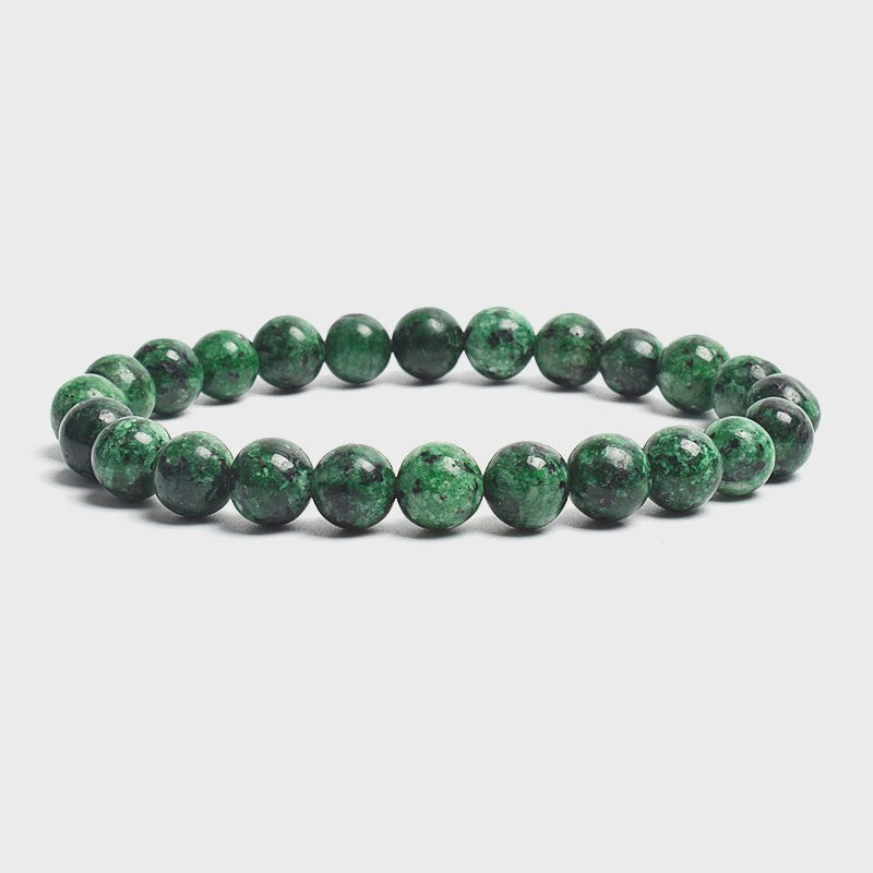 Natuurstenen Kralen Armband - Amethist, Aquamarijn, Jade & meer