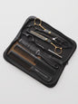 Professionele Haarstyling Set: Kappersscharen, Kammen, Scheermes & Opbergkoffer