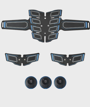 EMS Spierstimulator Set: Buikspier Trainer & Arm Trainer - USB Oplaadbaar