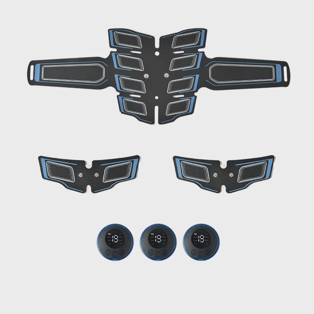 EMS Spierstimulator Set: Buikspier Trainer & Arm Trainer - USB Oplaadbaar