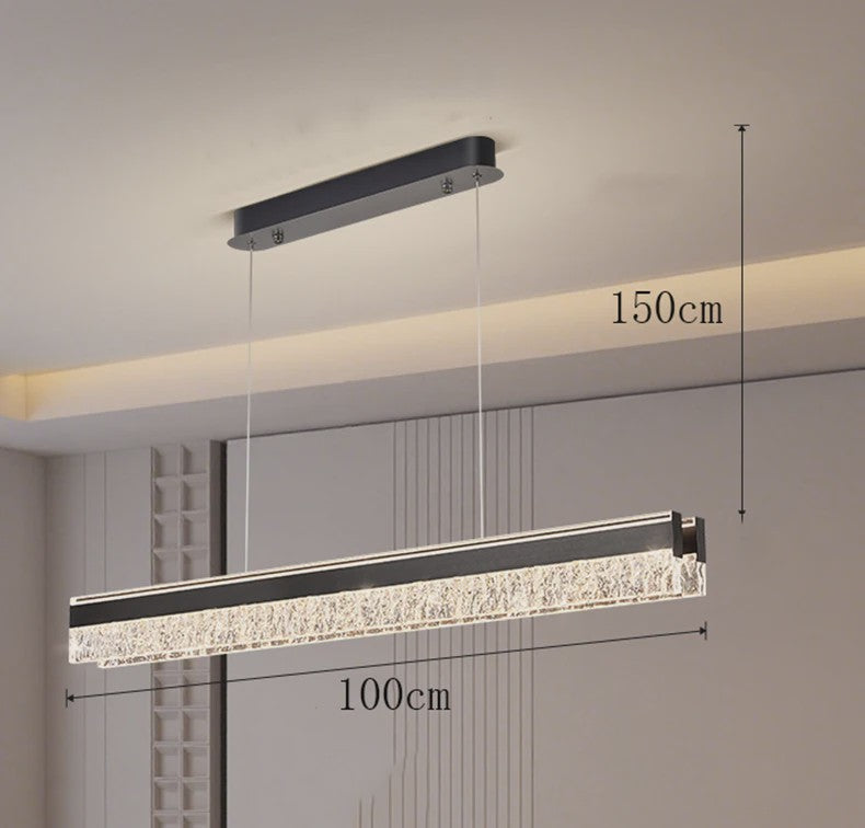 Nordic Kristallen Plafondlamp - Stijlvolle Chandelier voor Woonkamer, Restaurant of Villa