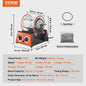 Professionele Rotary Tumbler Polijstmachine voor Sieraden & DIY - 3kg/5kg Capaciteit