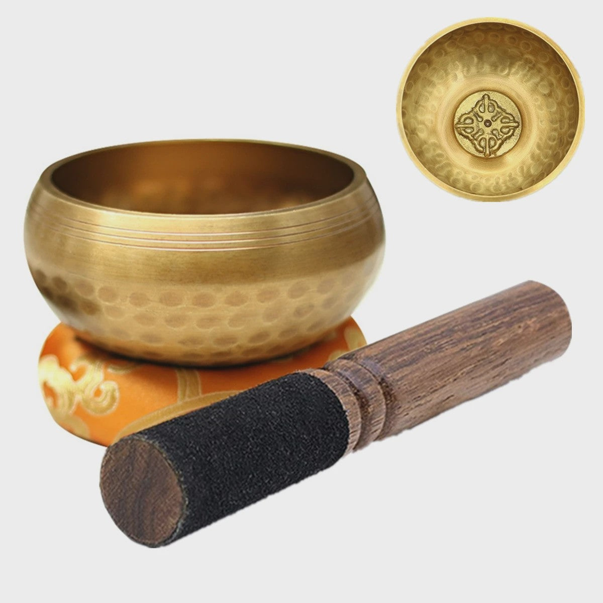 Tibetaanse Klankschaal Set - Meditatie & Yoga - Uniek Cadeau voor Stressverlichting