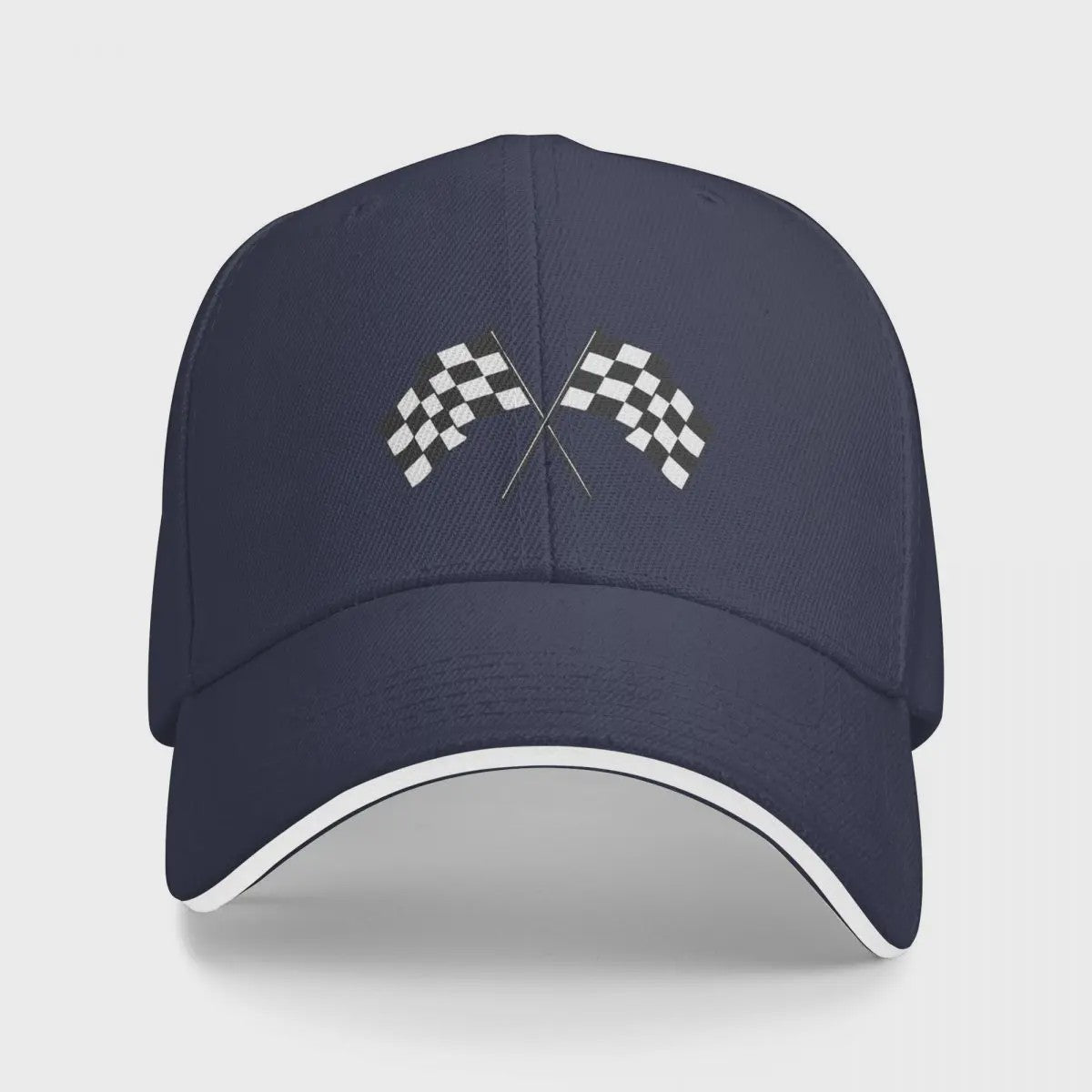 Baseball Cap Heren - F1 Formule 1 Race Vlag Design - Verstelbaar & Stijlvol