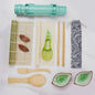 Compleet Sushi Maken Set: Bamboe Mats, Bazooka, Lepels, Eetstokjes & Meer