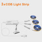 Slimme COB LED Strip met Dubbele Deursensor - Automatisch Aan/Uit bij Openen/Sluiten