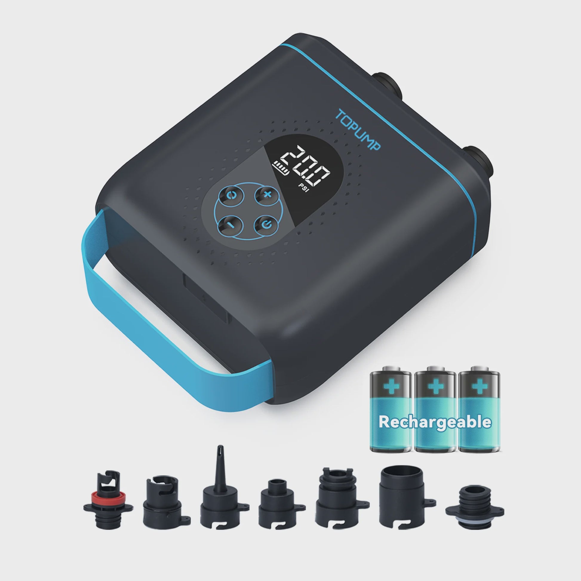 Airbank Oplaadbare Elektrische SUP Pomp - 20 PSI Hoge Druk